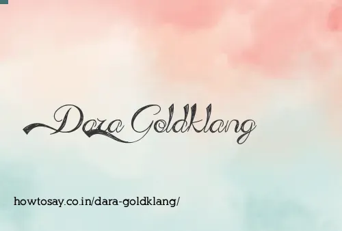 Dara Goldklang