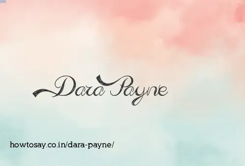 Dara Payne