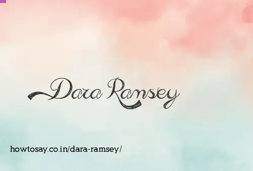 Dara Ramsey