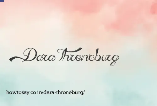 Dara Throneburg
