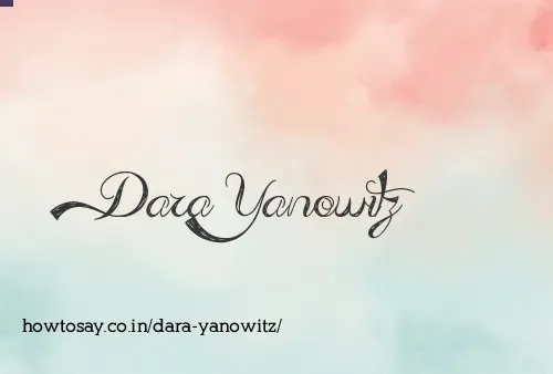 Dara Yanowitz