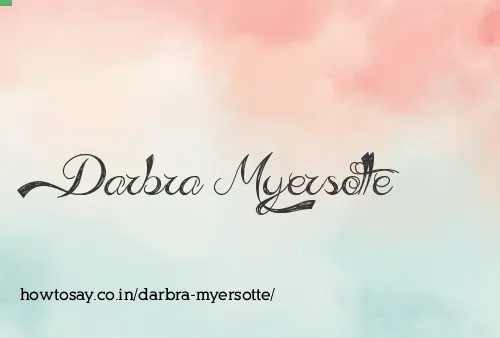 Darbra Myersotte