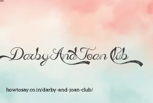 Darby And Joan Club
