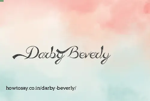 Darby Beverly