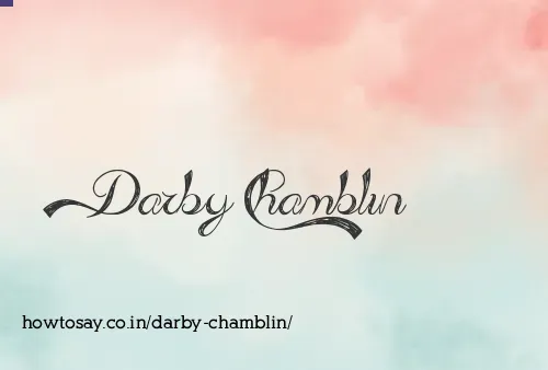 Darby Chamblin