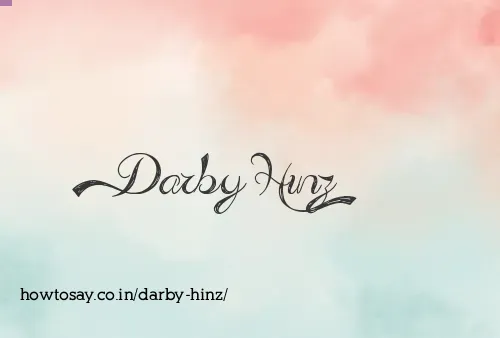 Darby Hinz