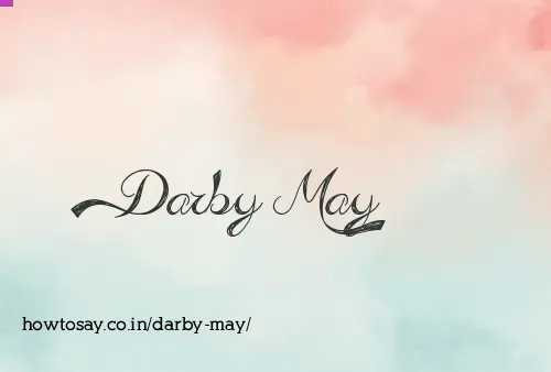 Darby May