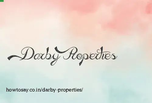 Darby Properties