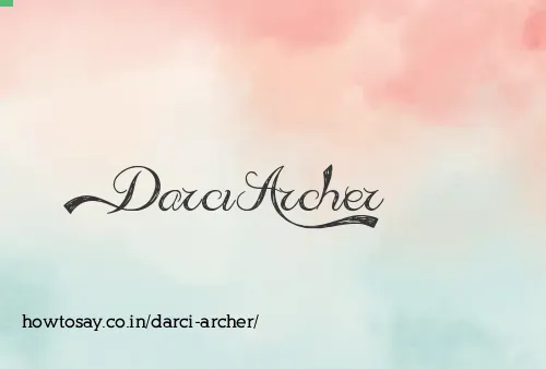 Darci Archer
