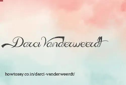 Darci Vanderweerdt