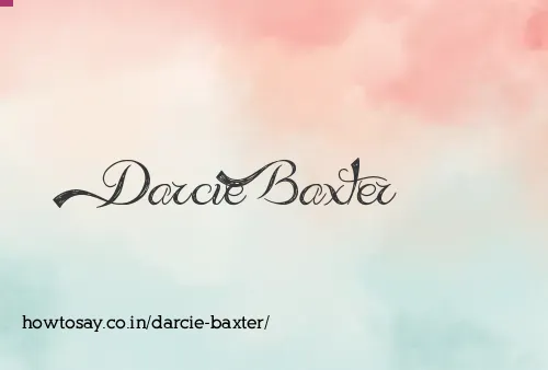 Darcie Baxter