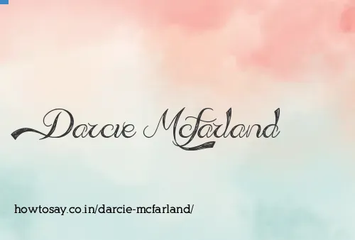 Darcie Mcfarland