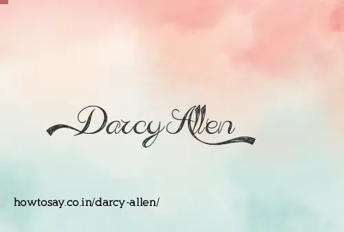 Darcy Allen