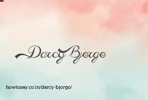 Darcy Bjorgo