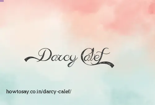 Darcy Calef