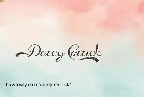 Darcy Carrick