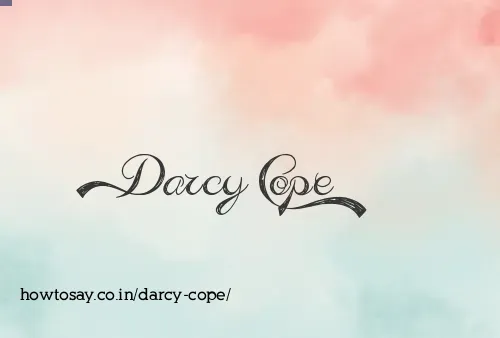 Darcy Cope