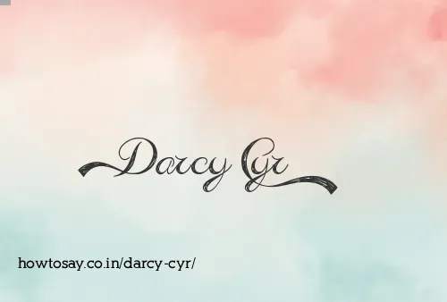 Darcy Cyr
