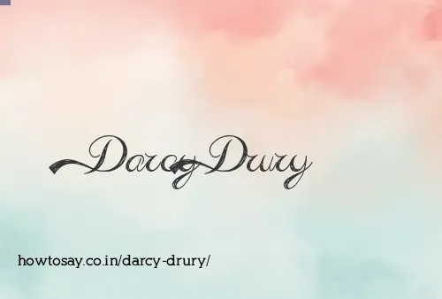 Darcy Drury
