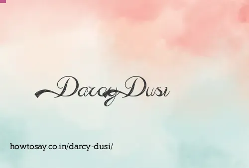 Darcy Dusi