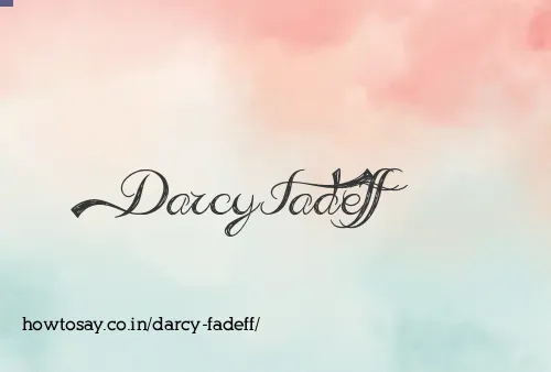 Darcy Fadeff