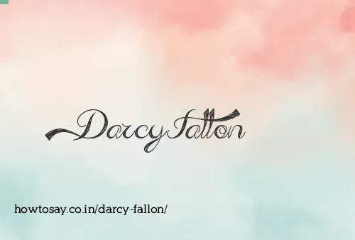 Darcy Fallon