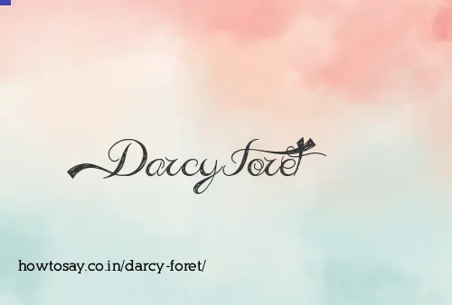 Darcy Foret