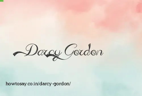 Darcy Gordon