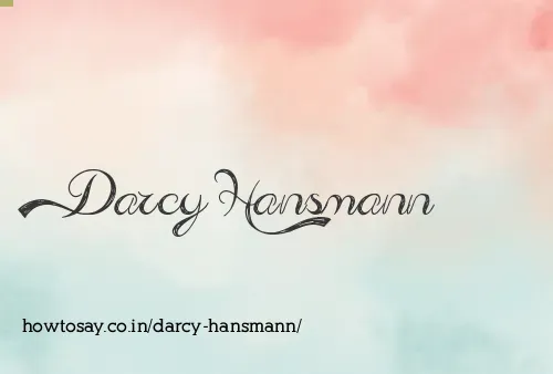 Darcy Hansmann