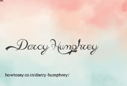 Darcy Humphrey