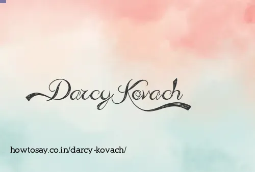Darcy Kovach