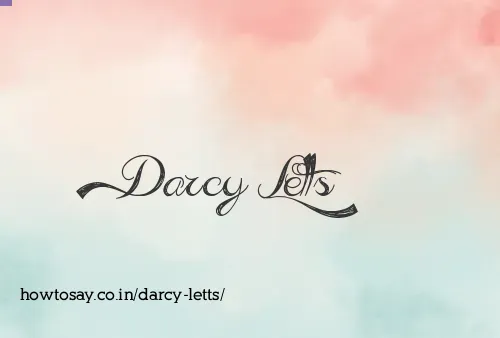 Darcy Letts