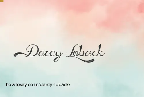 Darcy Loback