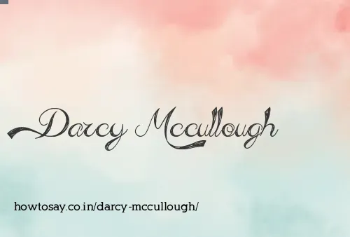 Darcy Mccullough