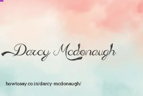 Darcy Mcdonaugh
