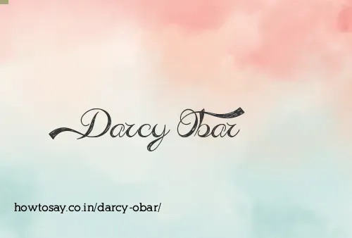 Darcy Obar