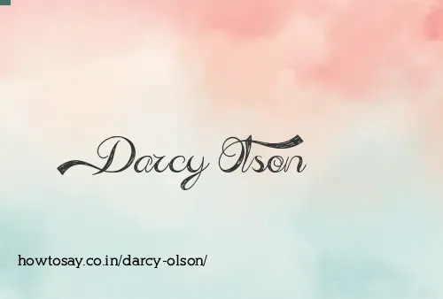 Darcy Olson