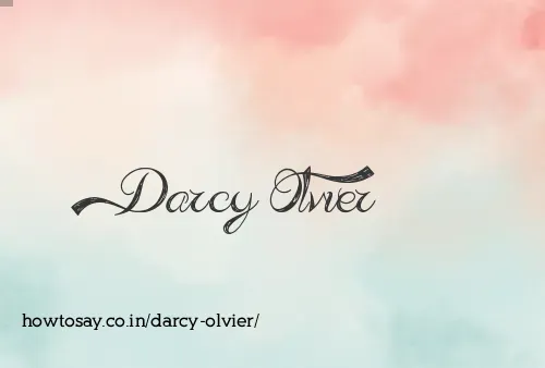 Darcy Olvier