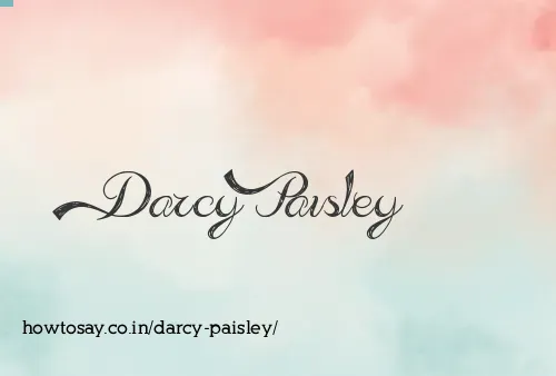 Darcy Paisley