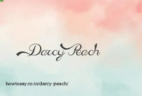 Darcy Peach