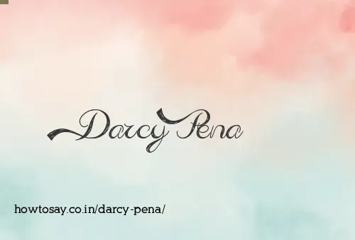 Darcy Pena