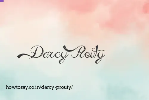 Darcy Prouty