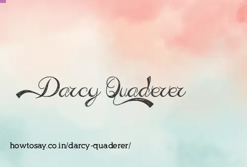 Darcy Quaderer