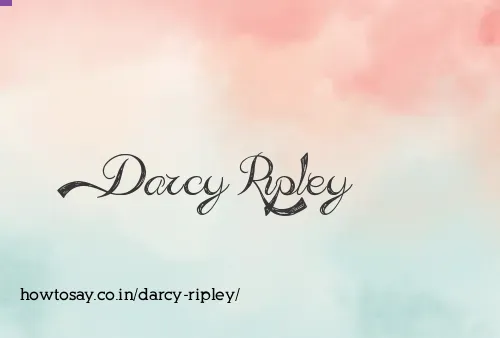 Darcy Ripley