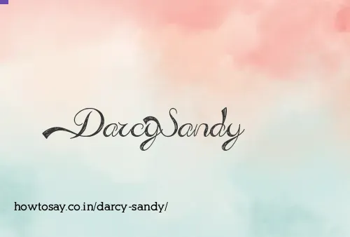 Darcy Sandy