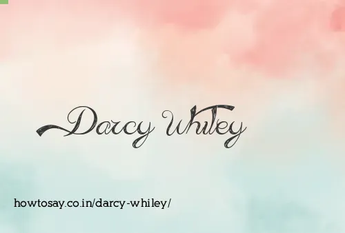 Darcy Whiley