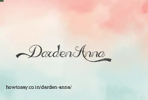 Darden Anna