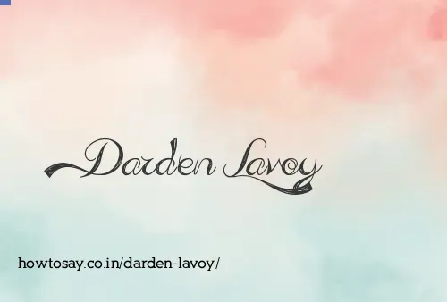 Darden Lavoy