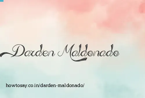 Darden Maldonado