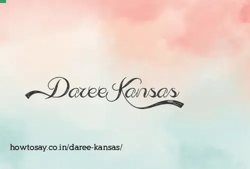 Daree Kansas